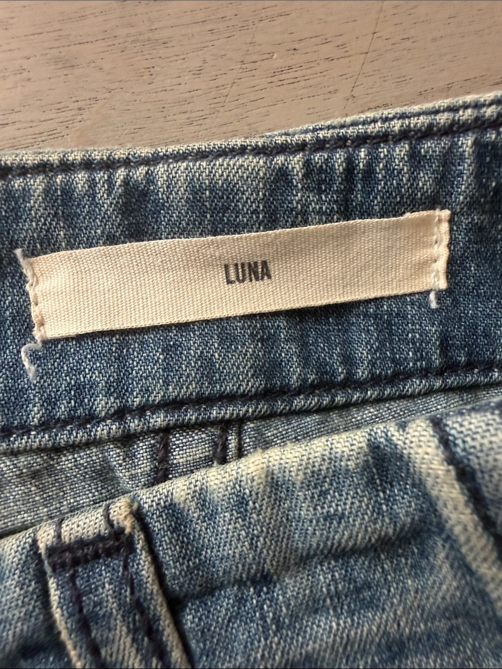 Nili Lotan Light Blue Luna Jeans - Picture 3 of 4